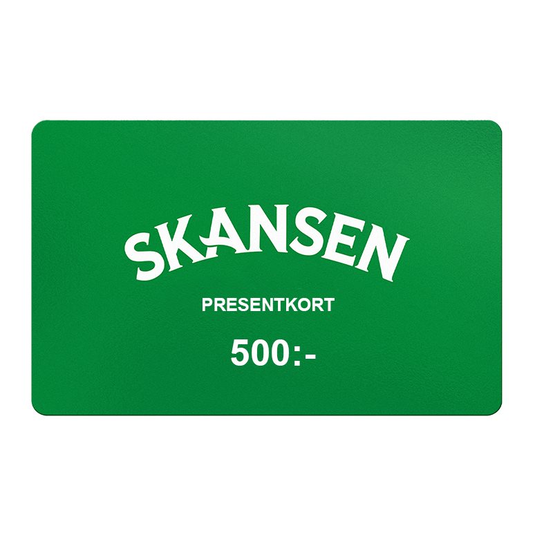 Presentkort 500 kr