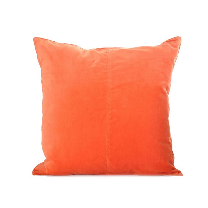 Kuddfodral Velvet Orange 50x50