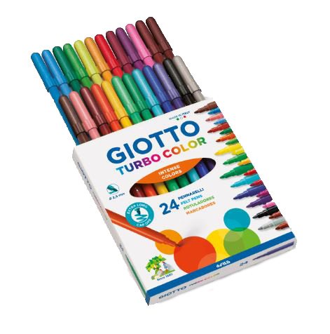 Färgkritor Giotto Cera Maxi 12-Pack