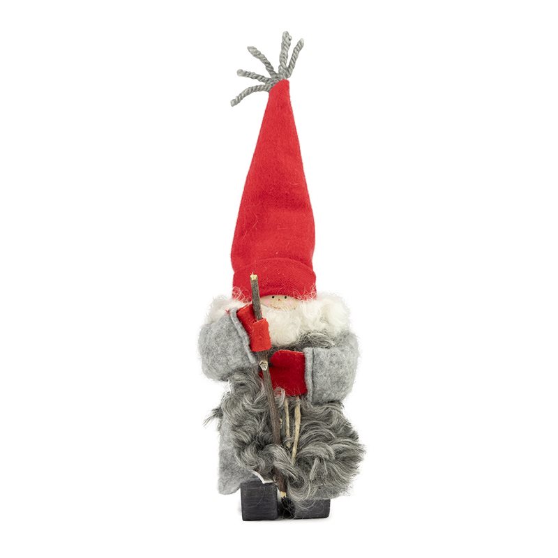 Tomte Med Käpp