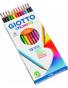 Färgpennor Giotto Stilnovo 12-Pack