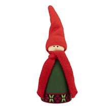 Tomte Benny Grön 17 cm