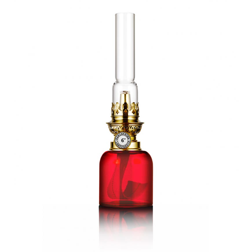 Koholmen Kerosene Lamp Ruby Red