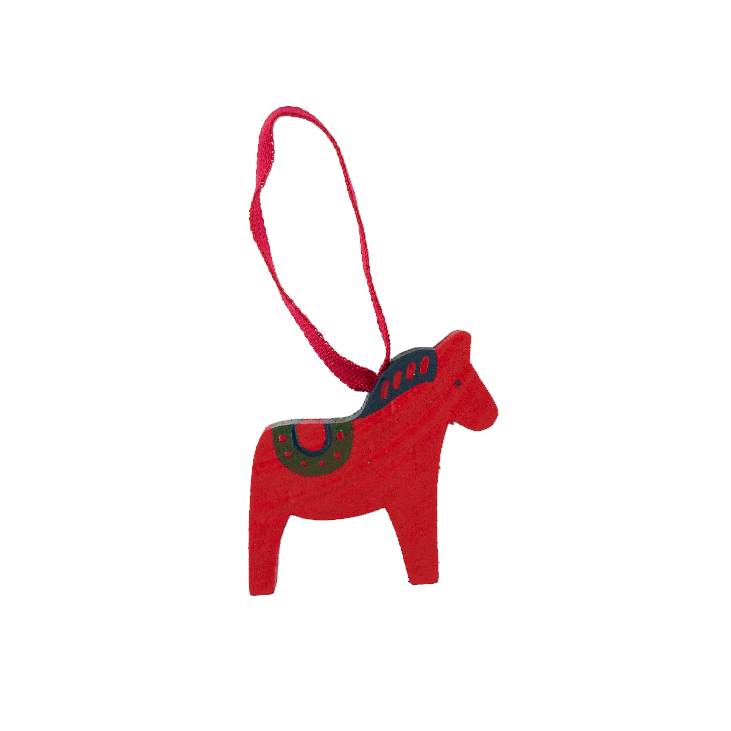 Christmas Horse Red