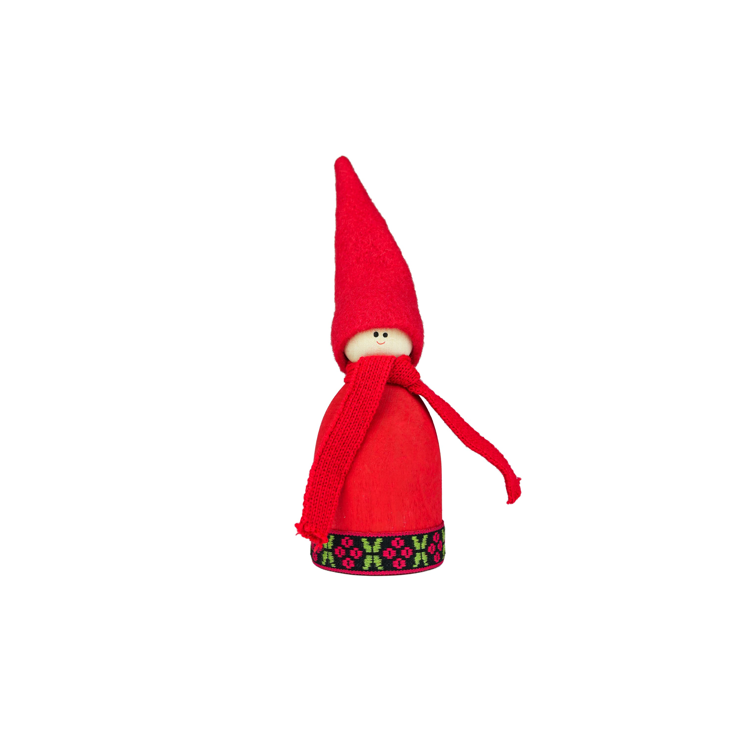 Tomte Benny Röd 17cm