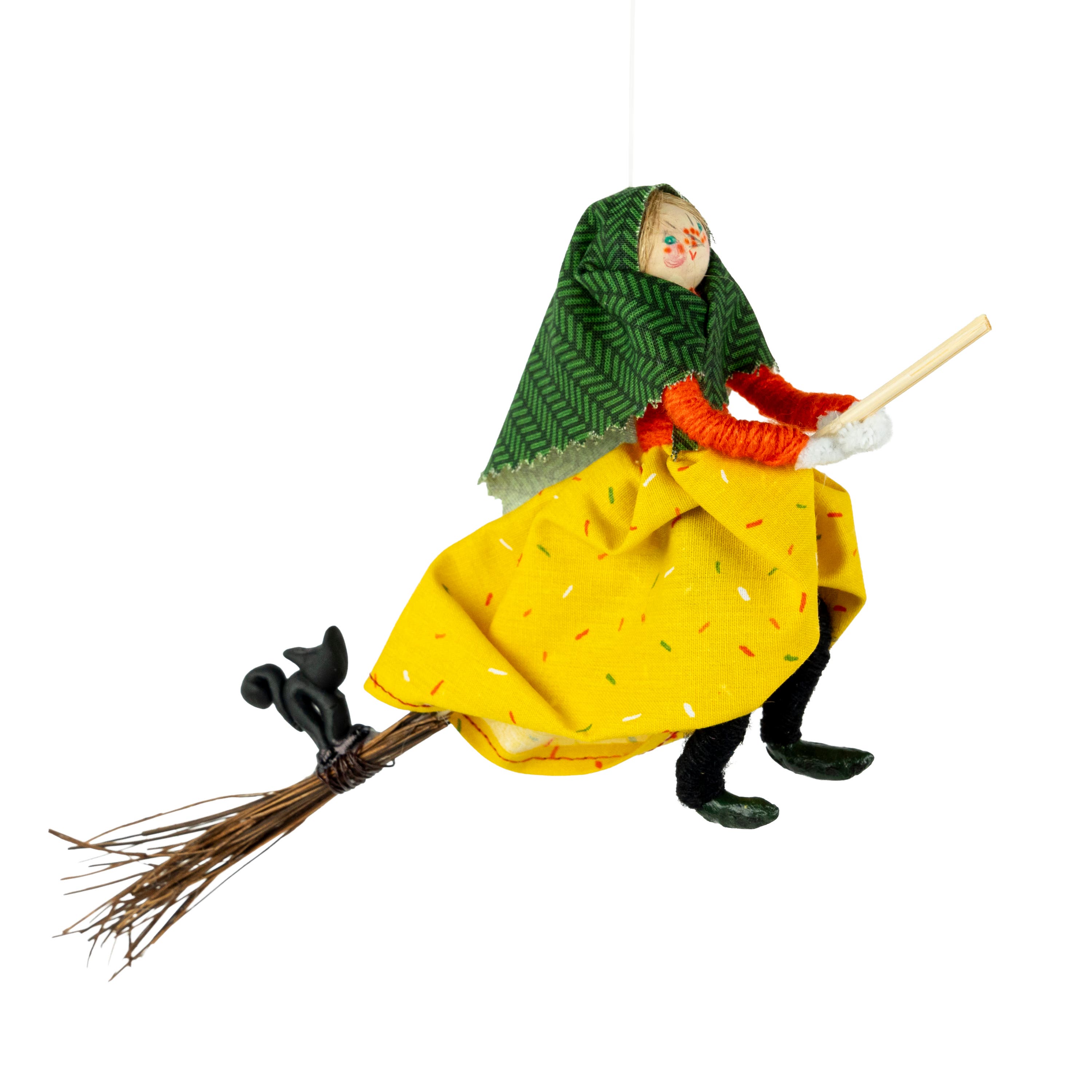 Hanging Easter Witch Large