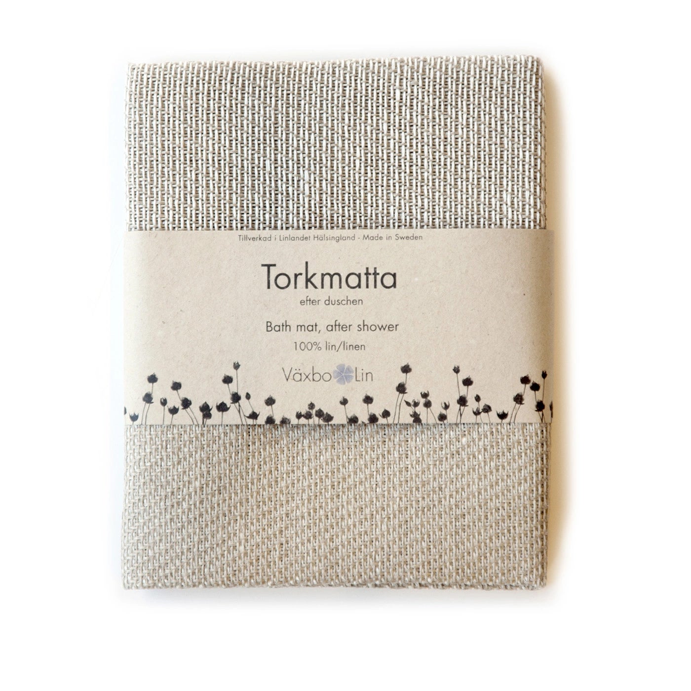 Drying Mat White Växbo Lin