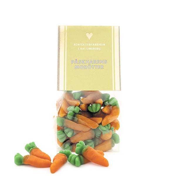 Påskharens morötter påskgodis 150 g
