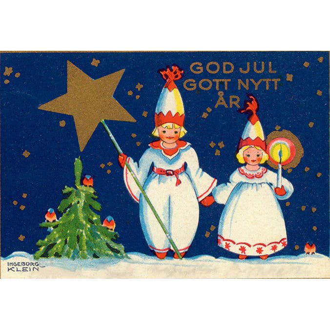 Julkort Stjärngossar