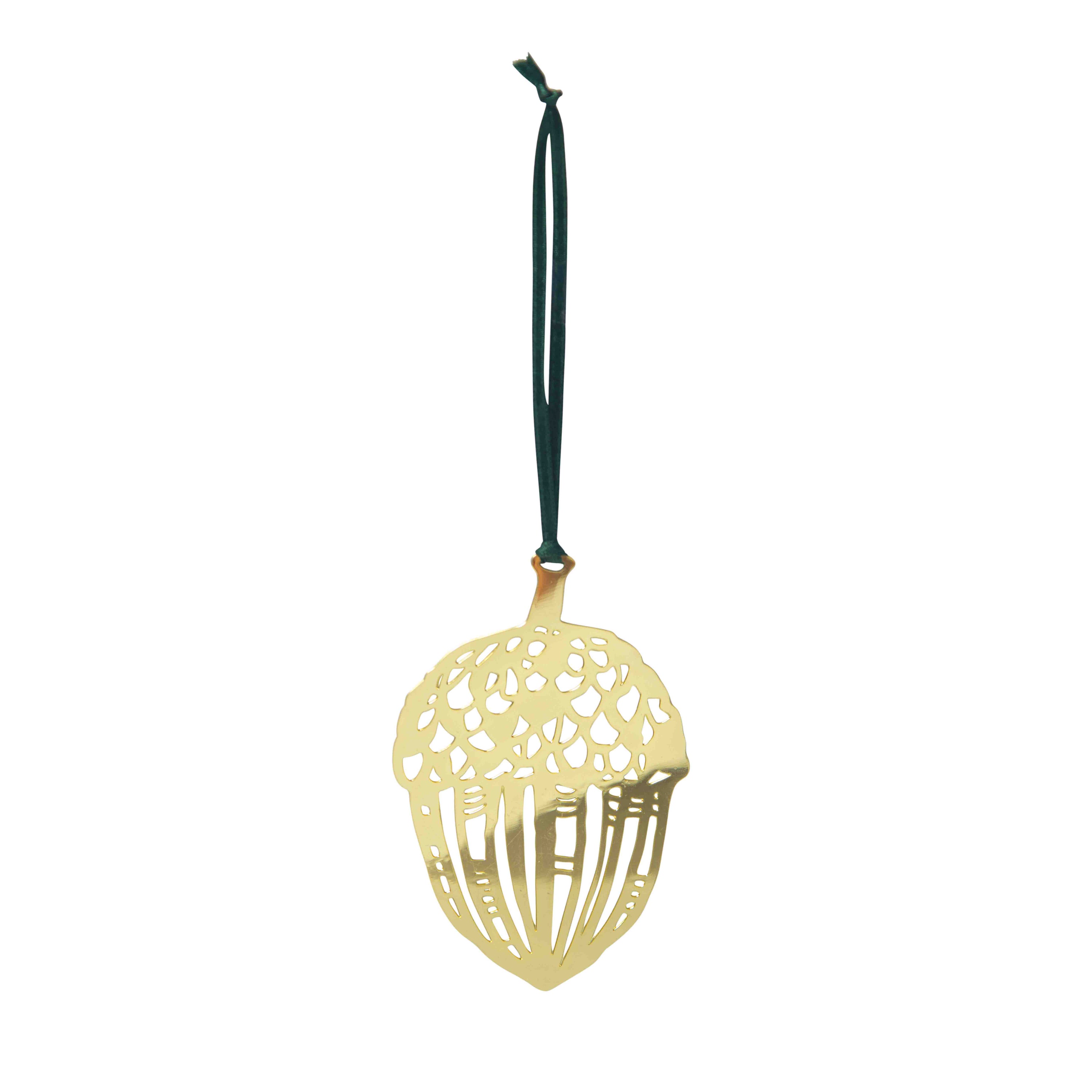 Acorn Ornament Gold
