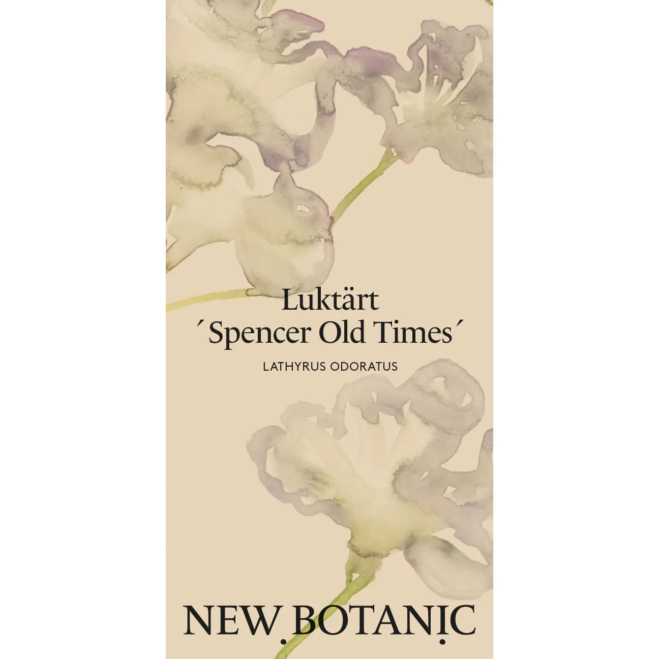 Seed Packet – Sweet Pea 'Spencer Old Times'