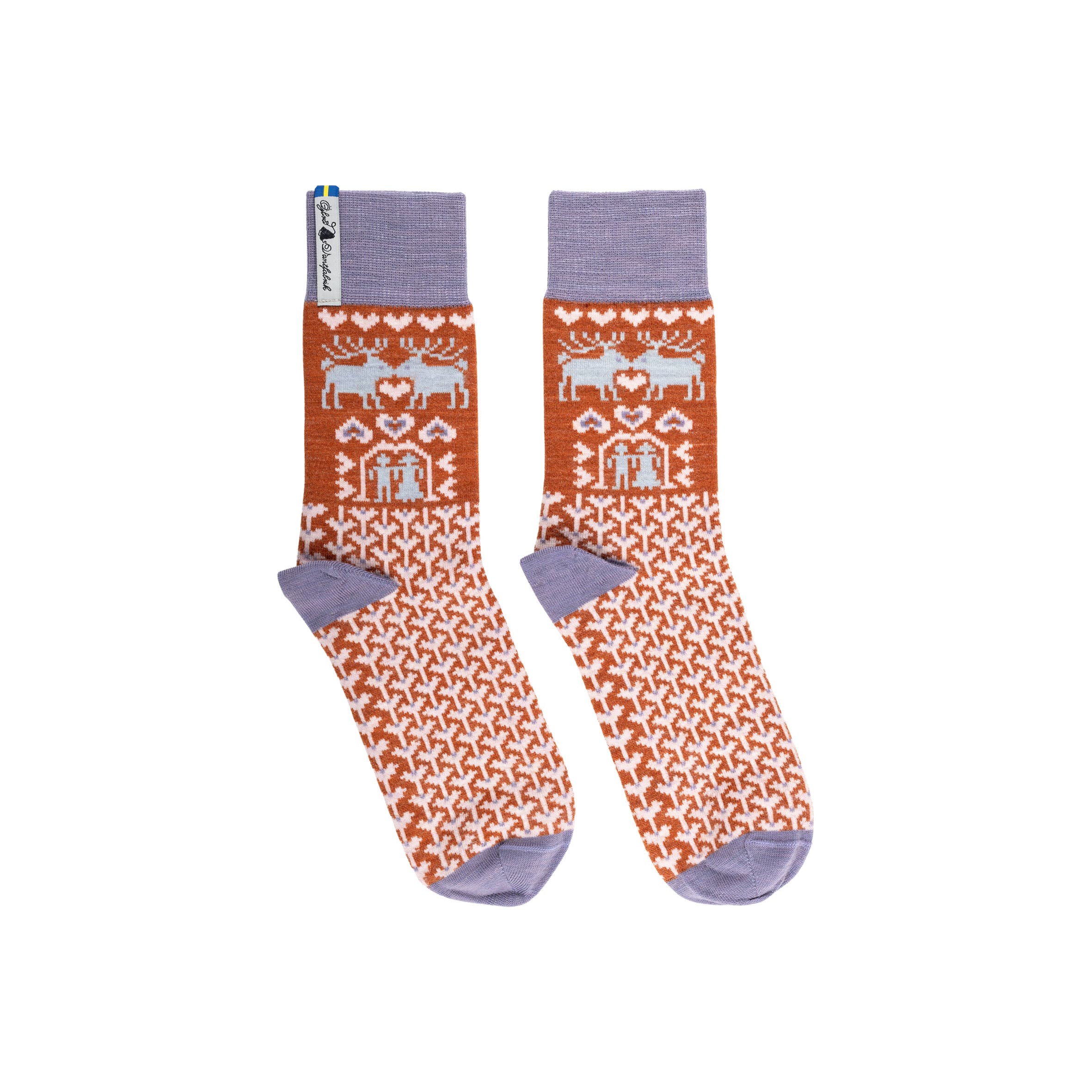 Merino Wool Sock Fästfolk Estelle&Esbjörn