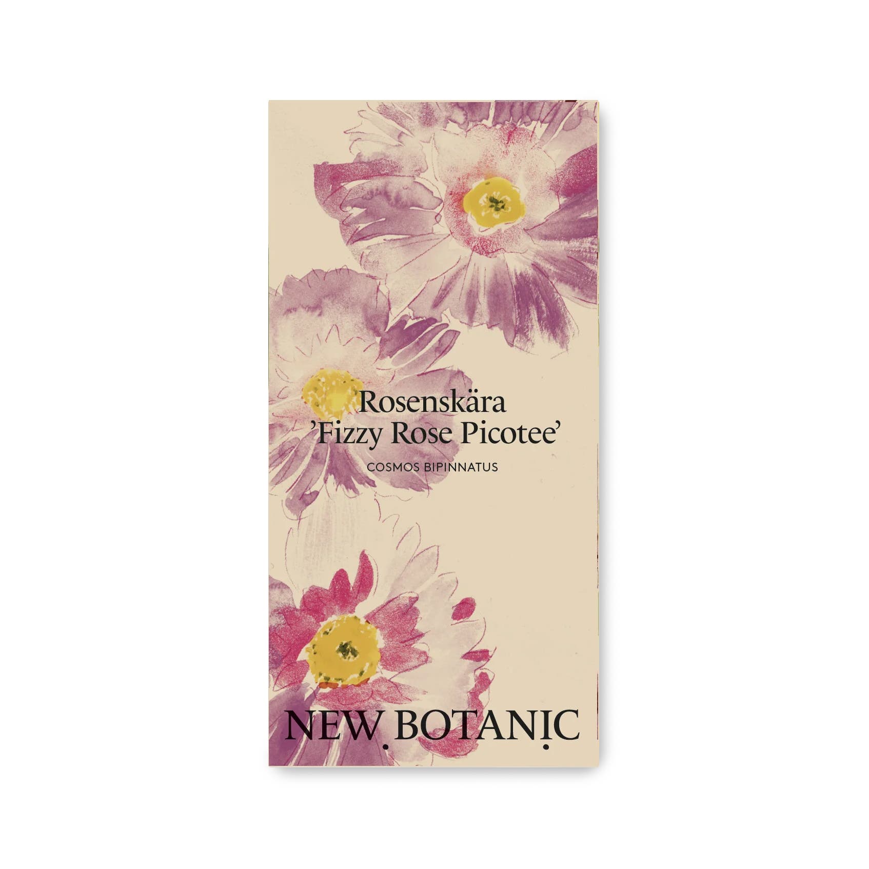 Seed Packet – Cosmos ‘Fizzy Rose Picotee’