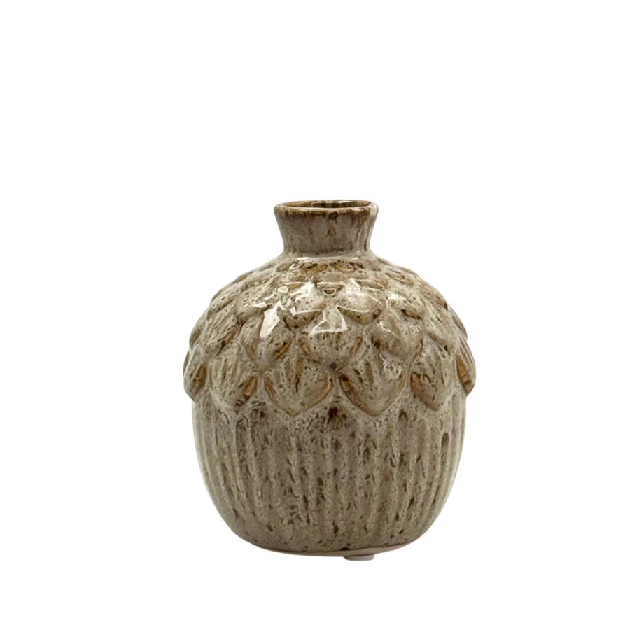 Pinje Large Beige Vase