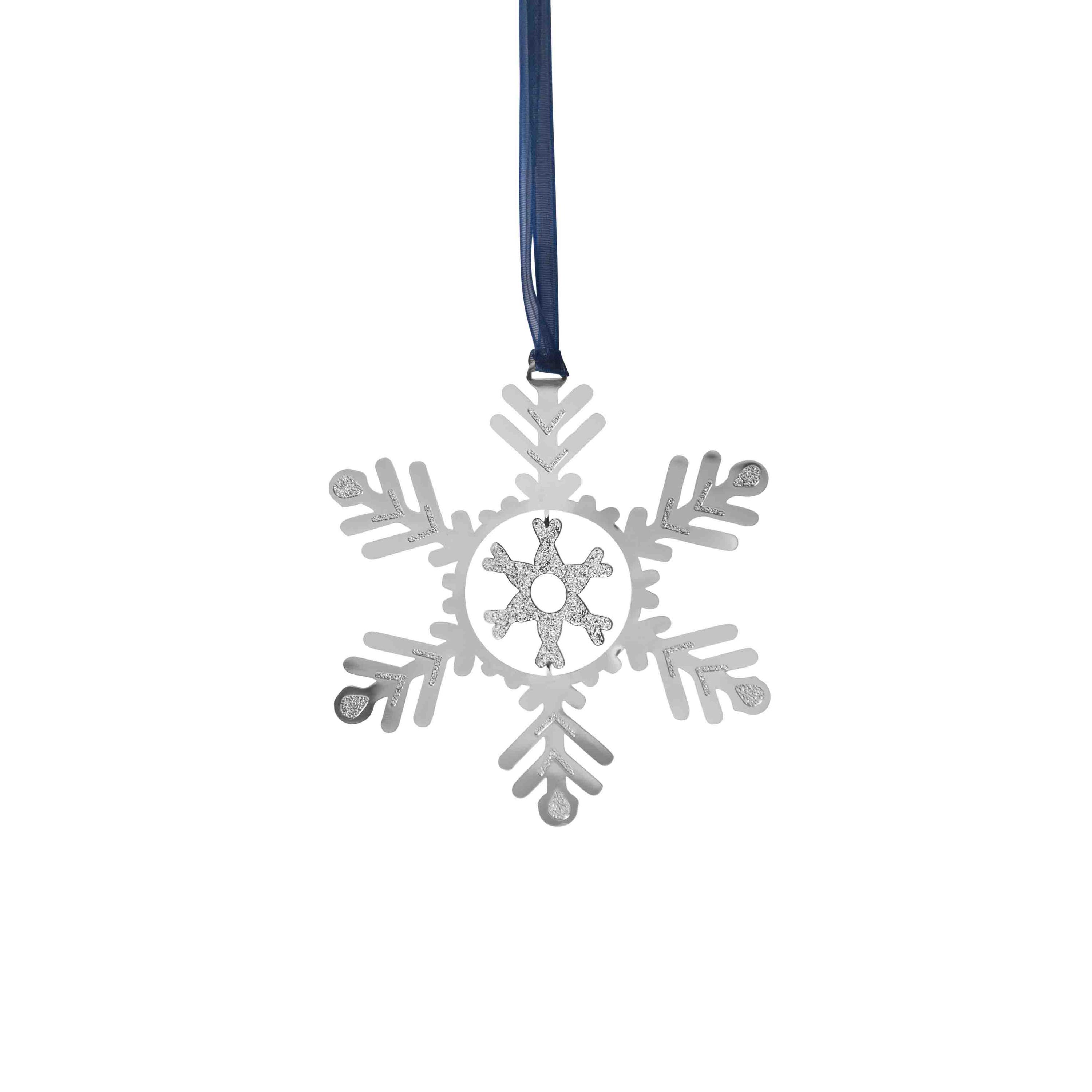 Hänge Snöfall Silverfärg