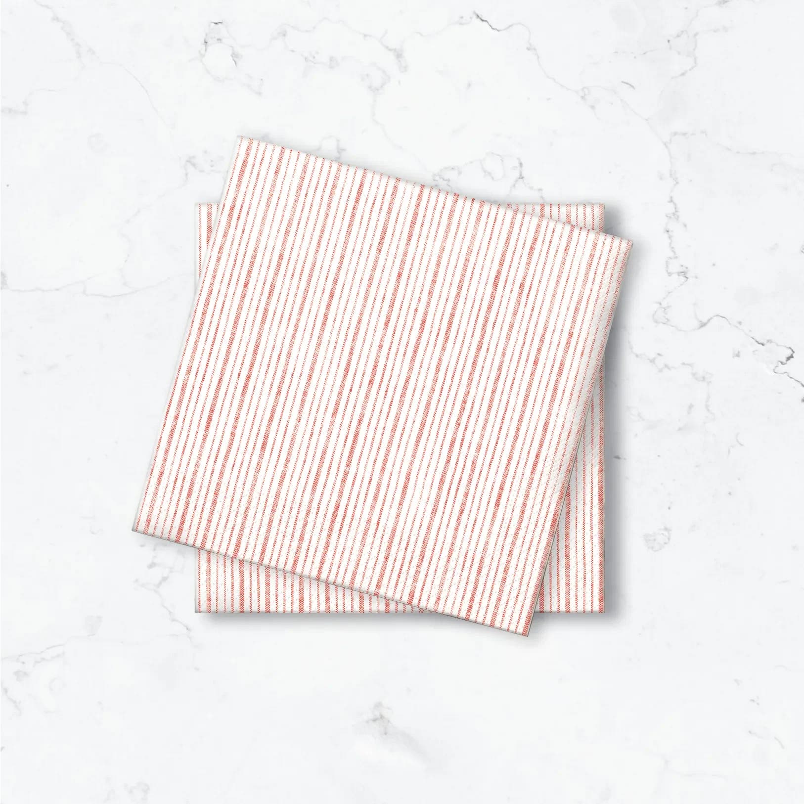 Servett Rand orange 40×40 cm 50 st