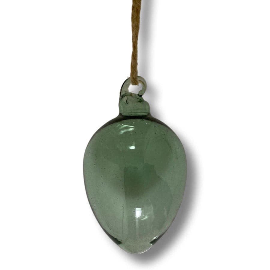 Påskhänge Glasägg Grön Small