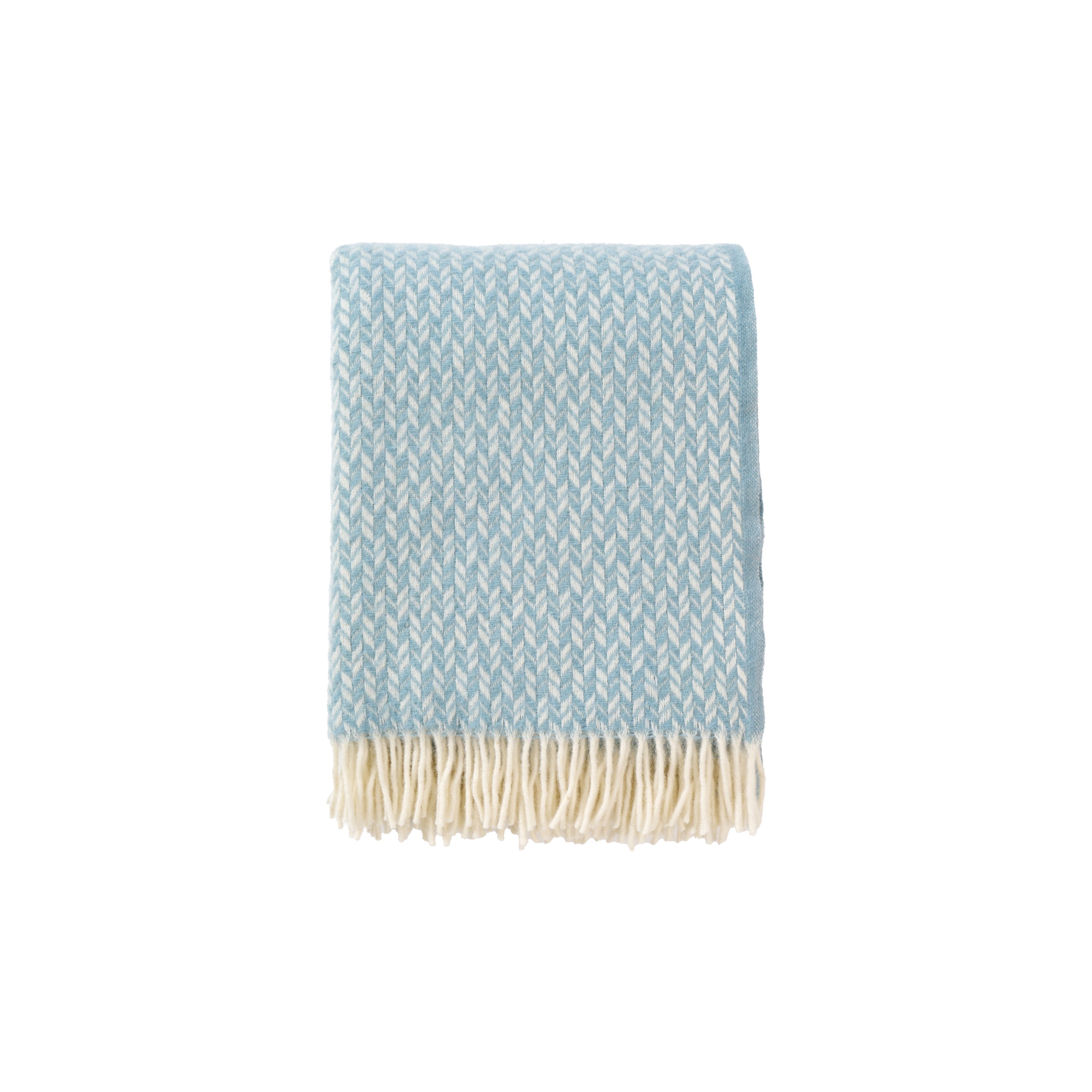 Klippan Pläd Lovik Himmelsblå