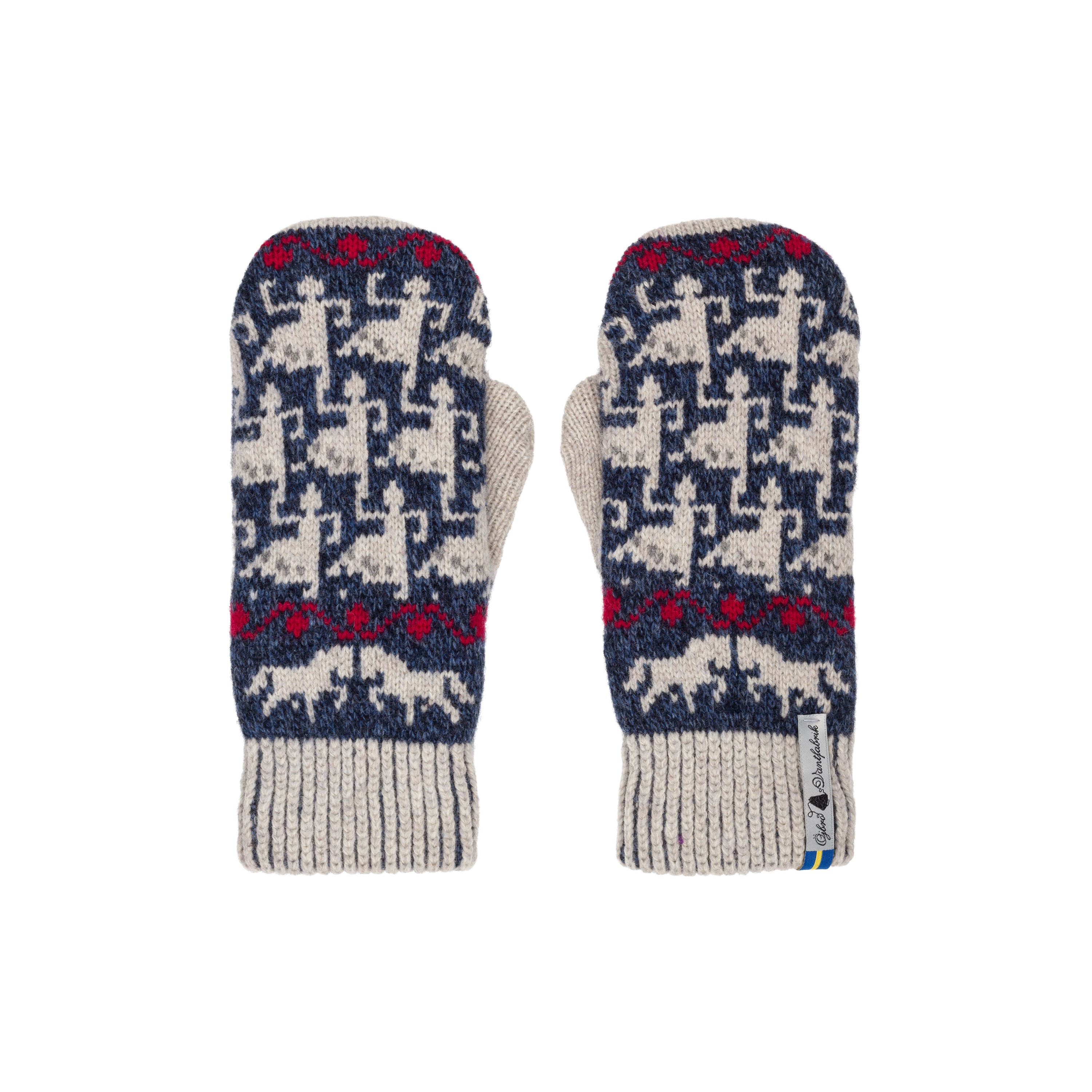 Merino Wool Mitten Ringdans Ester