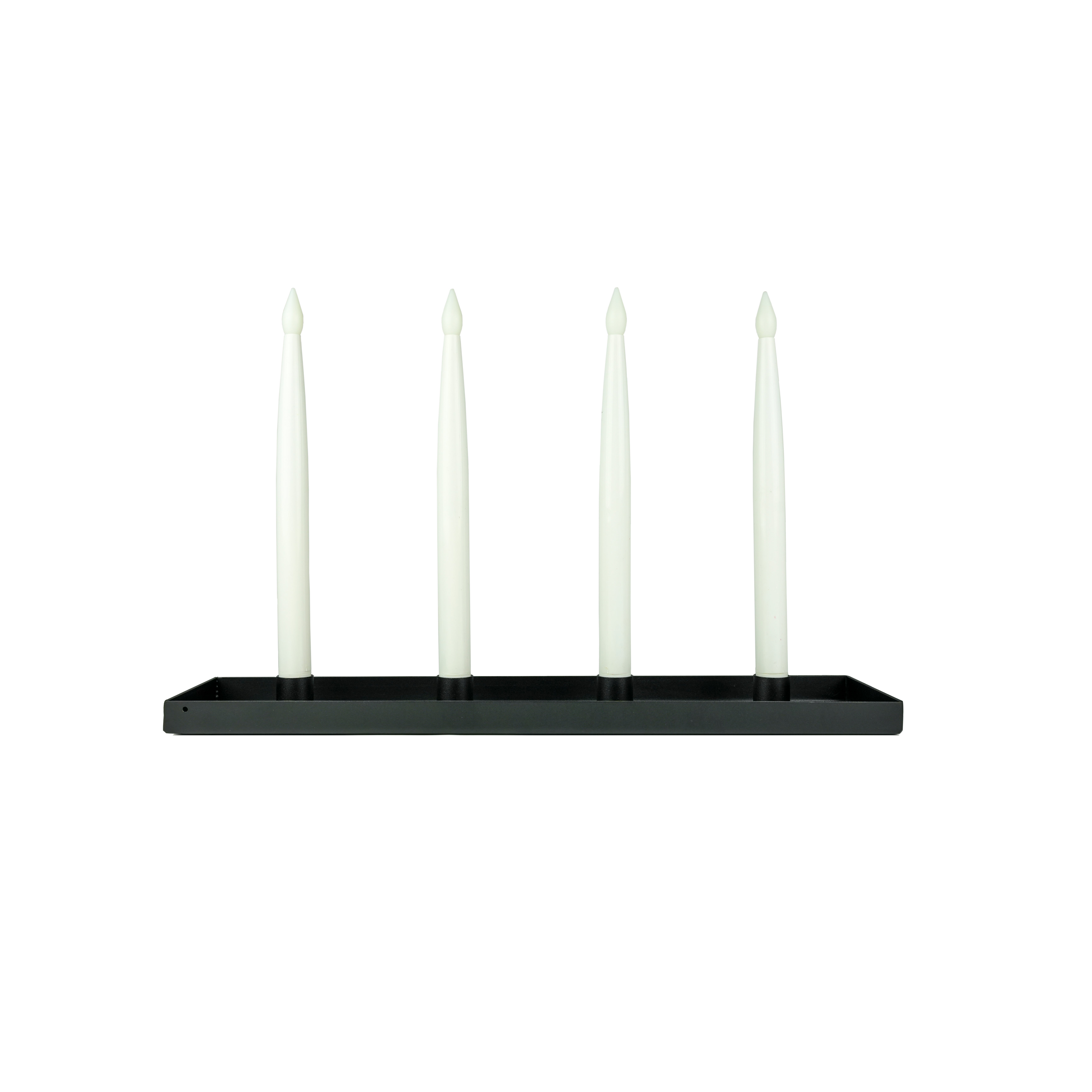Black Advent Candle Holder