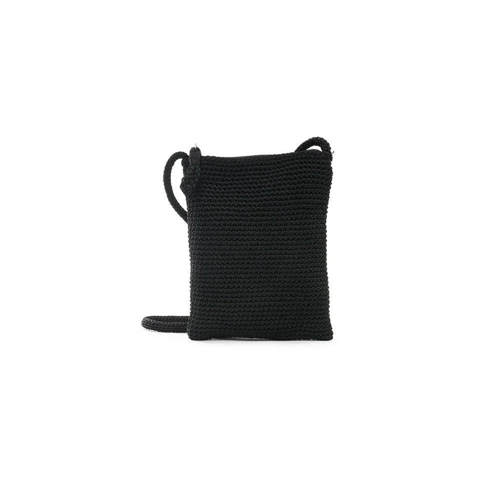 Crocheted Mobile Bag Black