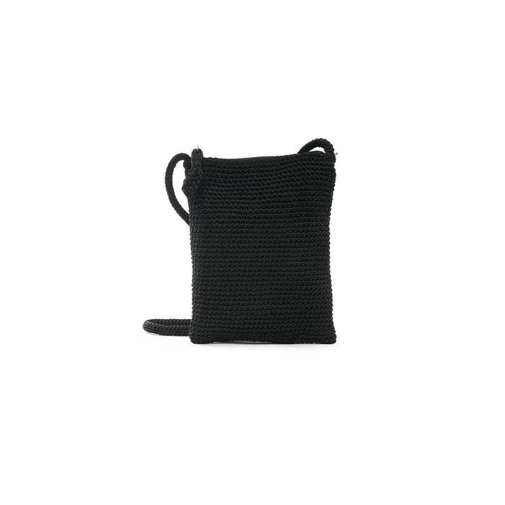 Crocheted Mobile Bag Black