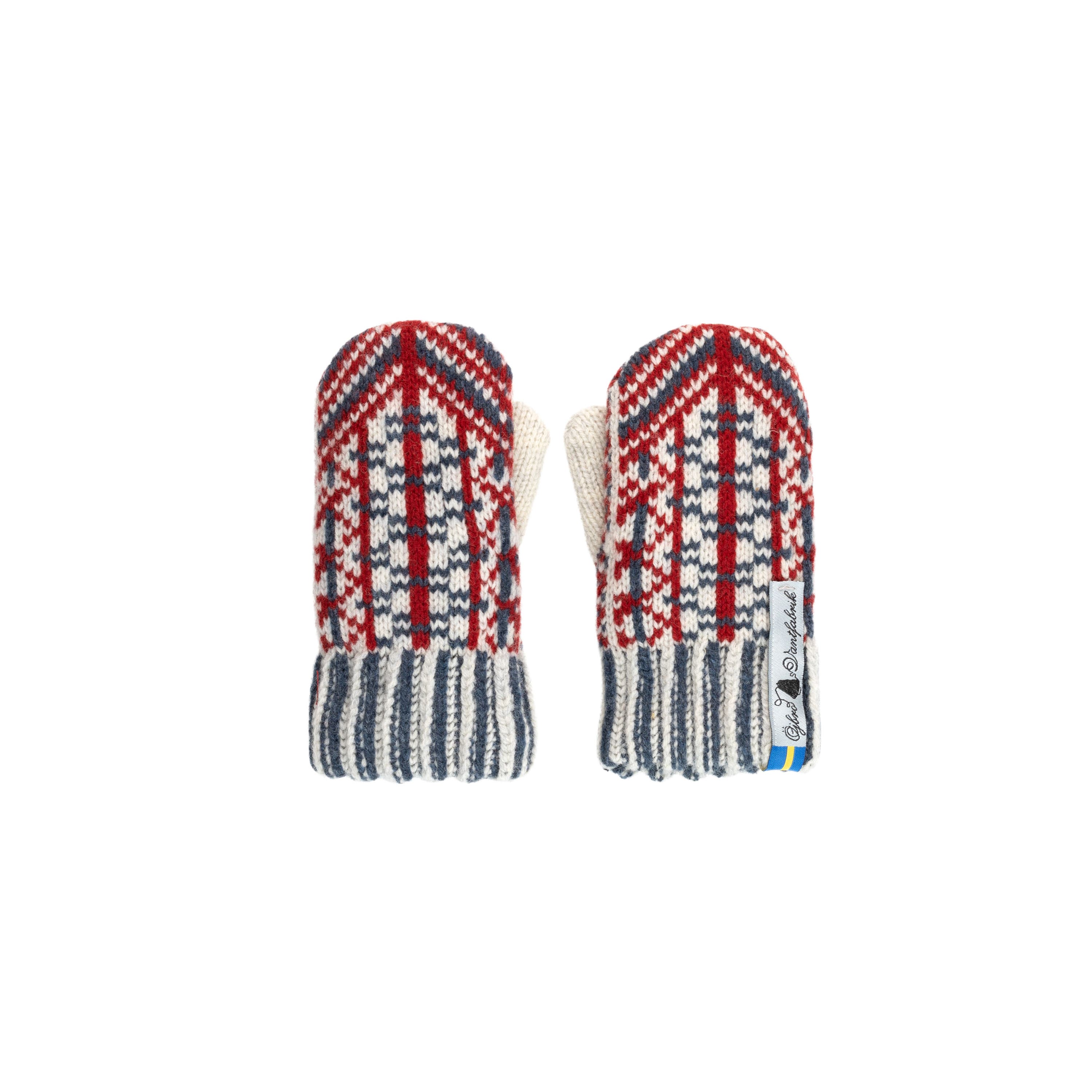 Kids Mittens Merino Wool Lycksele