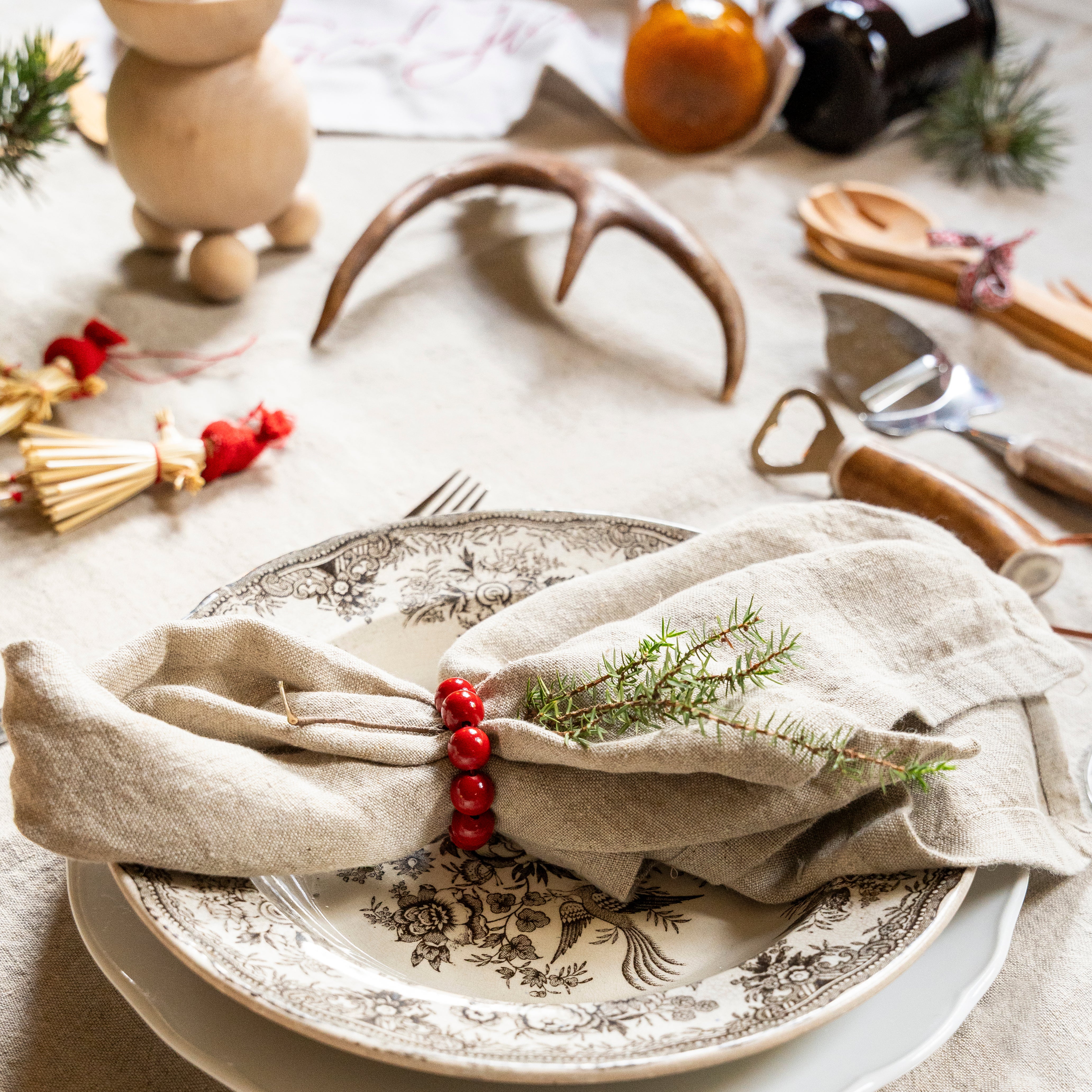 Låt naturen ta plats på julbordet