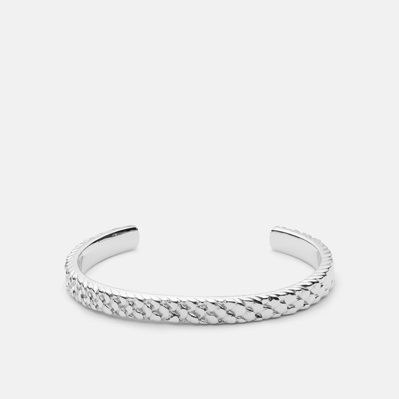 Skultuna Scale Cuff Silver plated