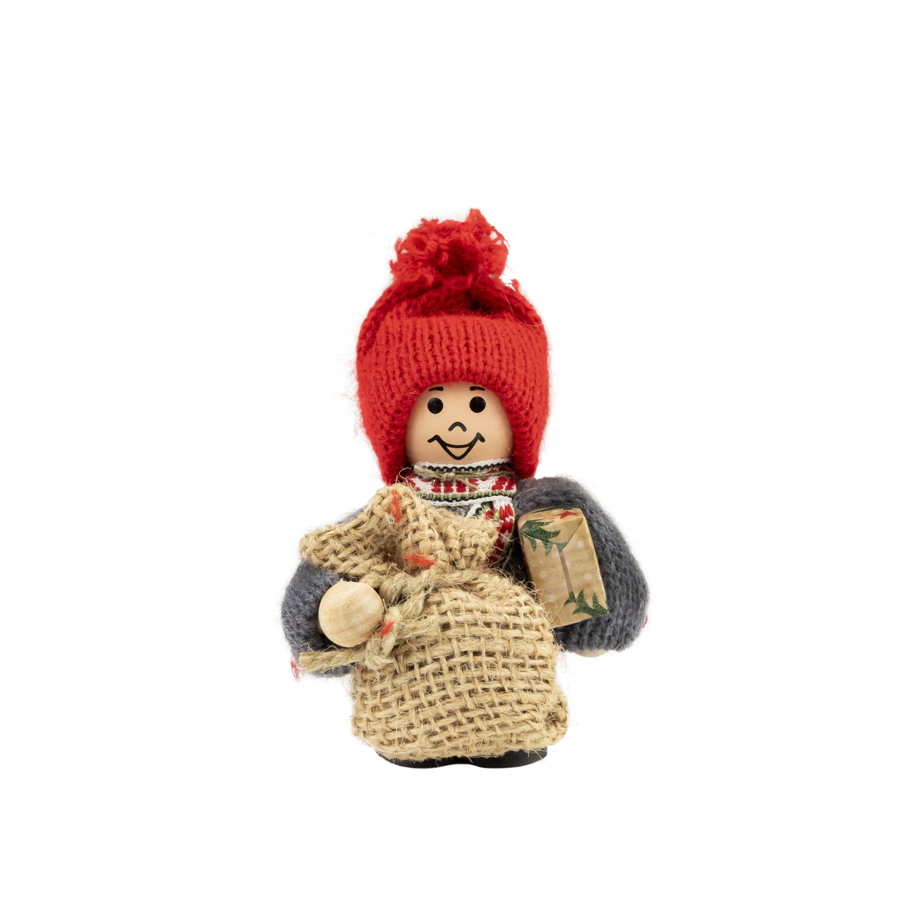 Tomte med Säck & Paket