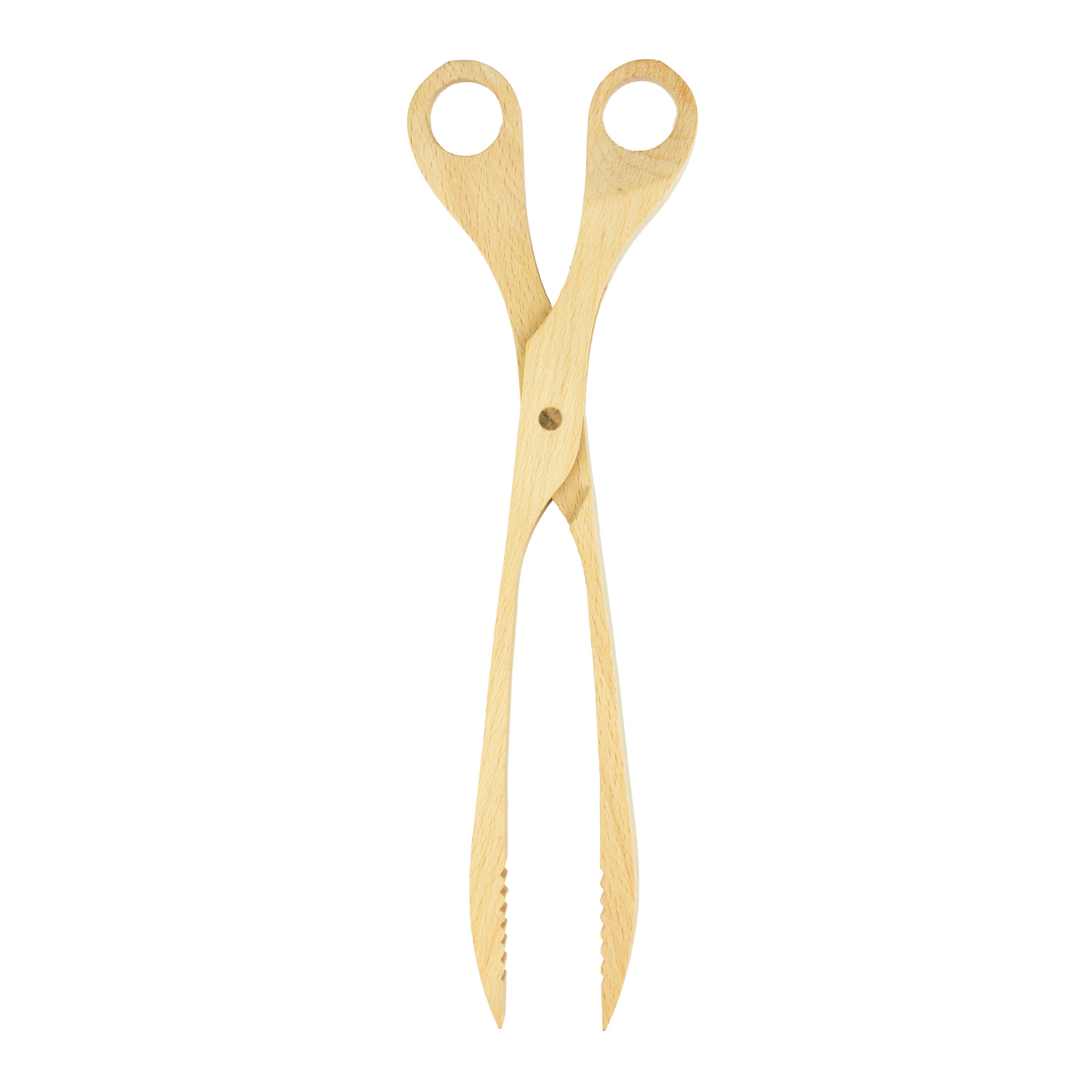 Grill- och salladstång i trä 29 cm