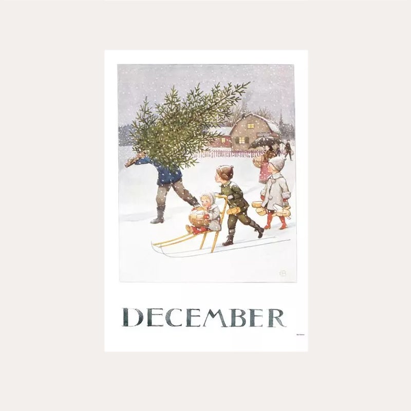 Monthly Card Beskow December
