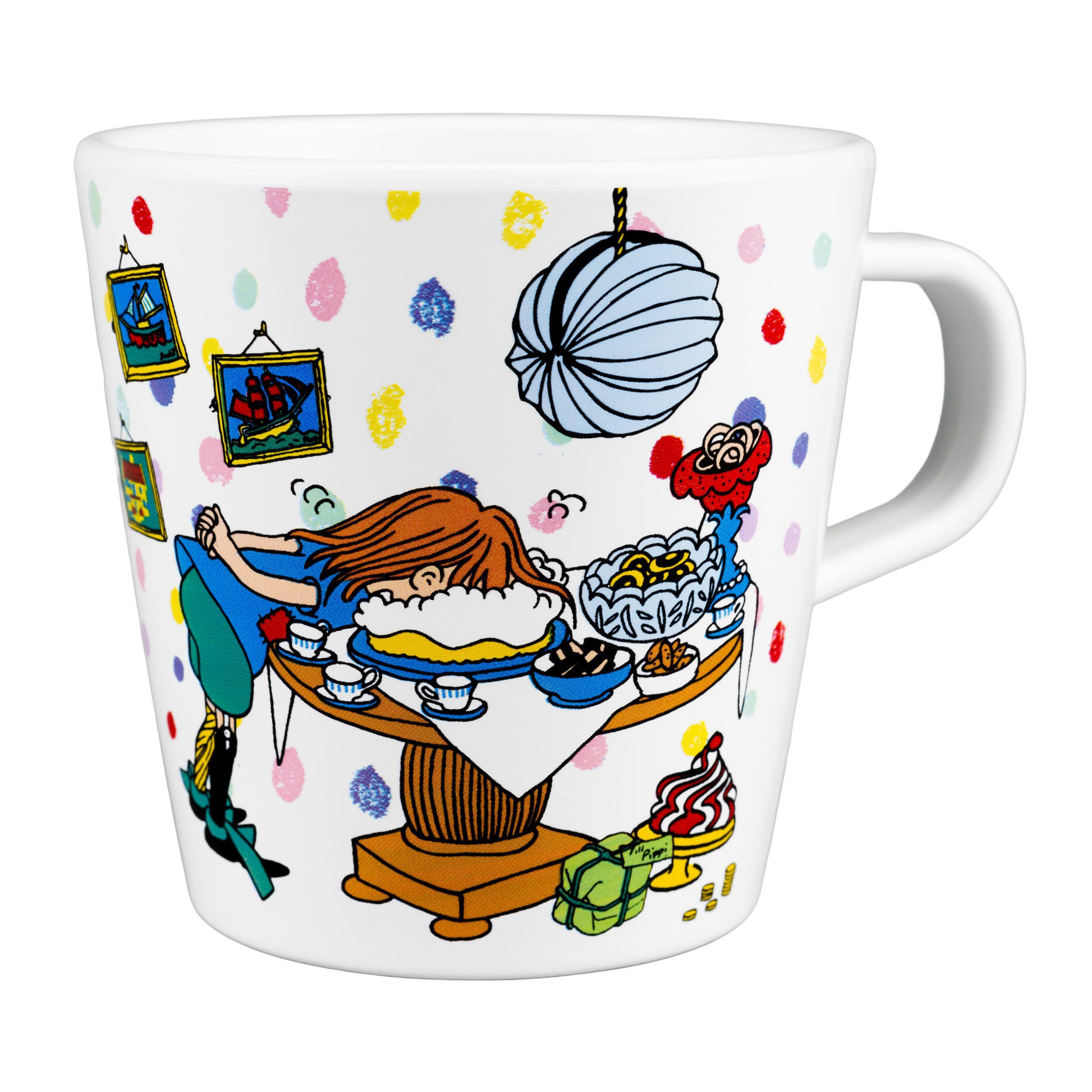 Pippi Birthday Mug with Handle in RPET