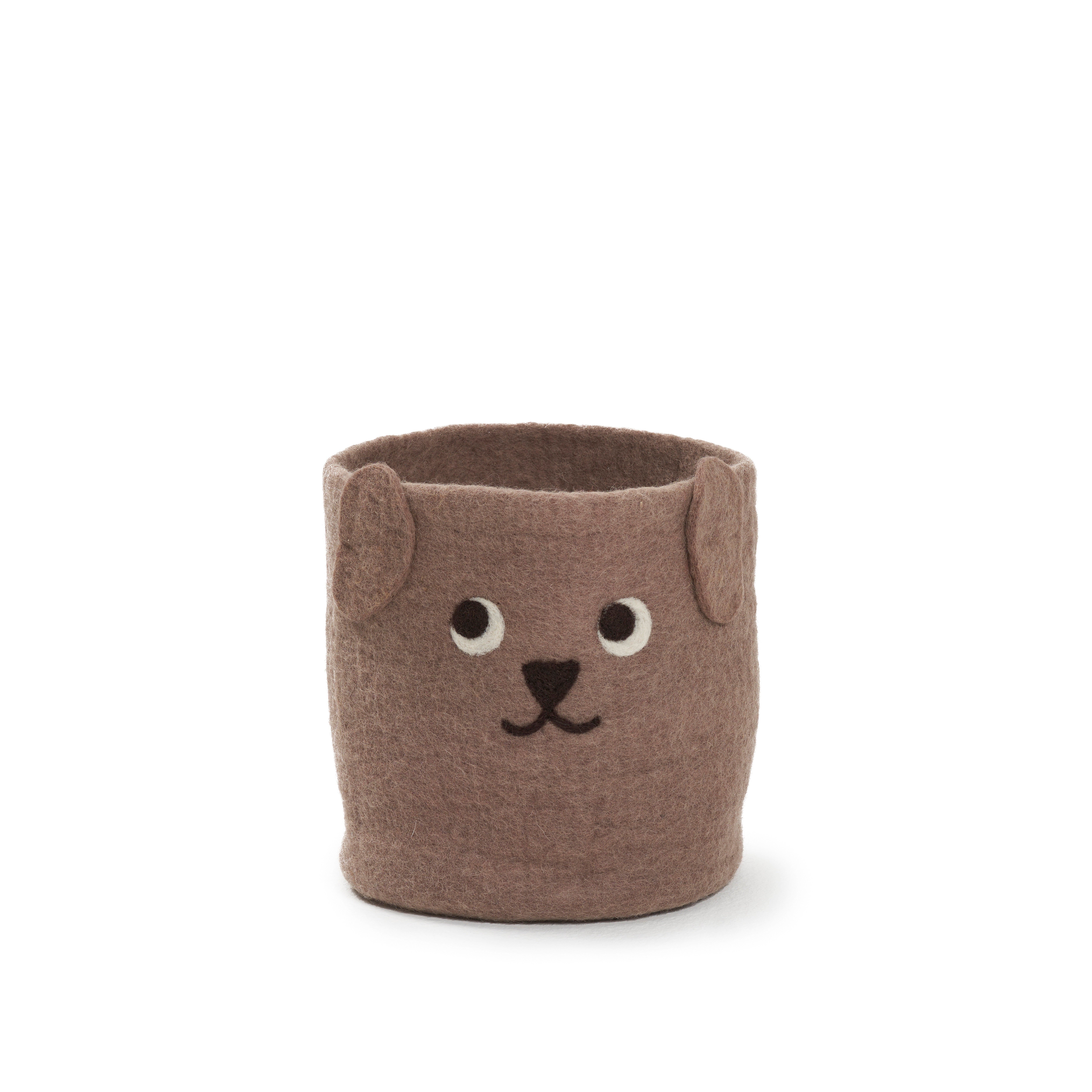 Klippan Pully Grey Felt Basket