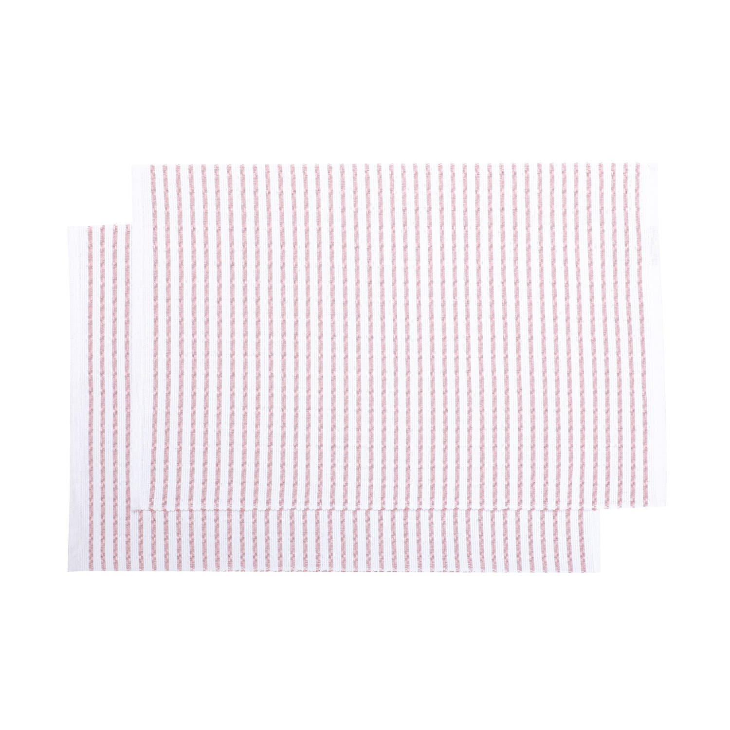 Tyra Pink White Placemats 33 x 45 cm 2-Pack