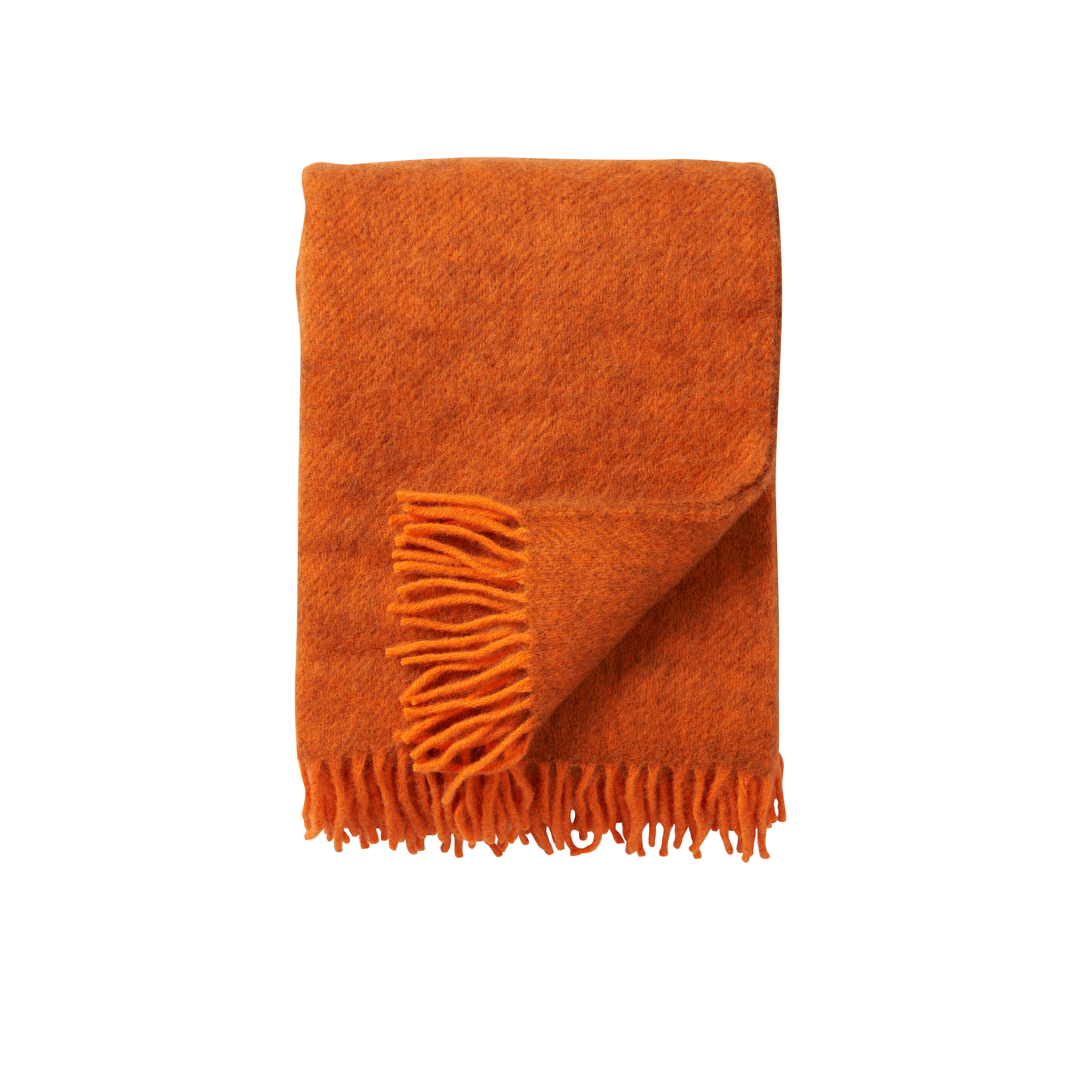 Klippan Pläd Gotland Orange