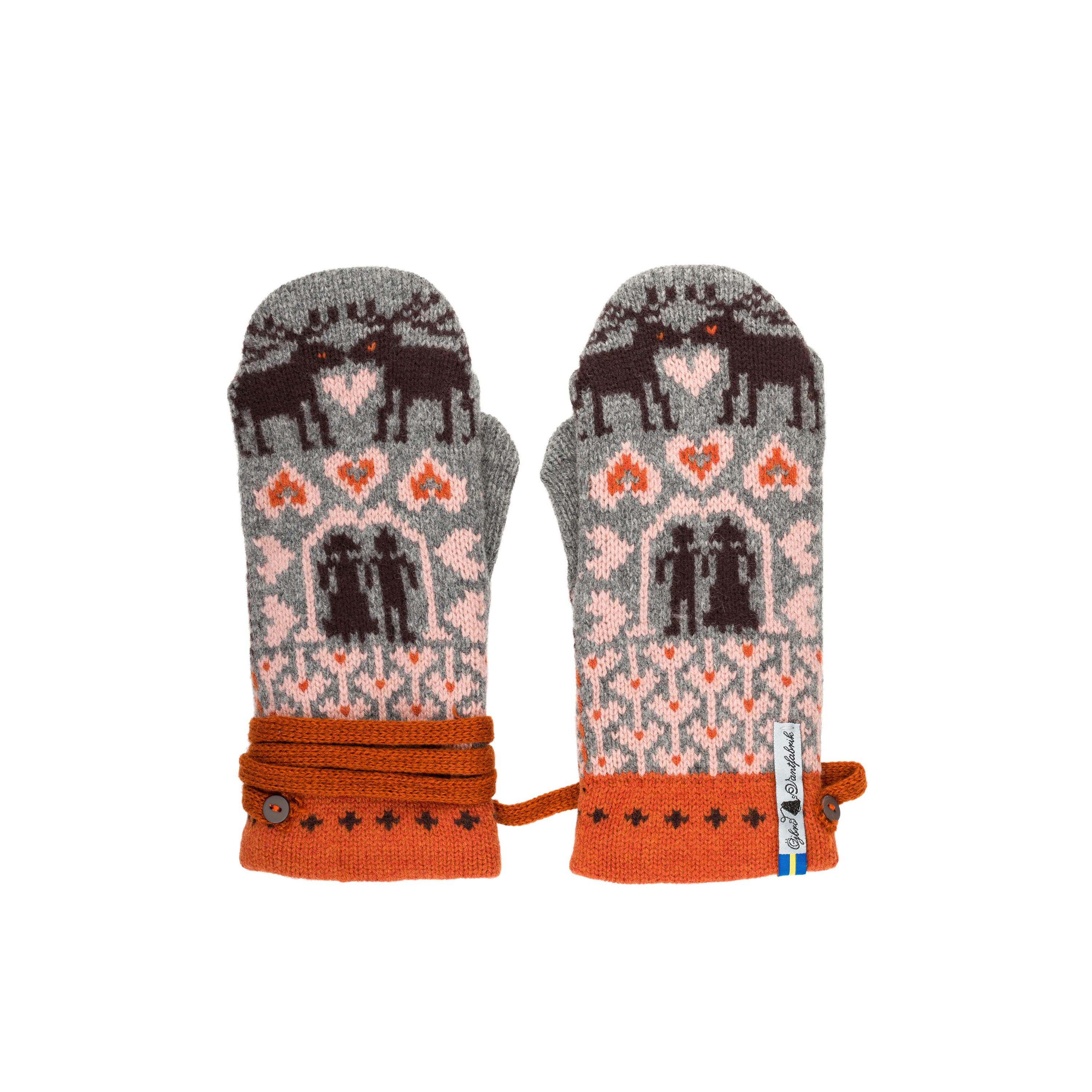Wool Mittens Fästfolk Emilia&Einar