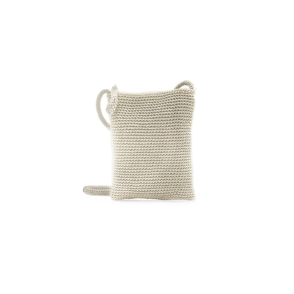 Crocheted Mobile Bag Sand