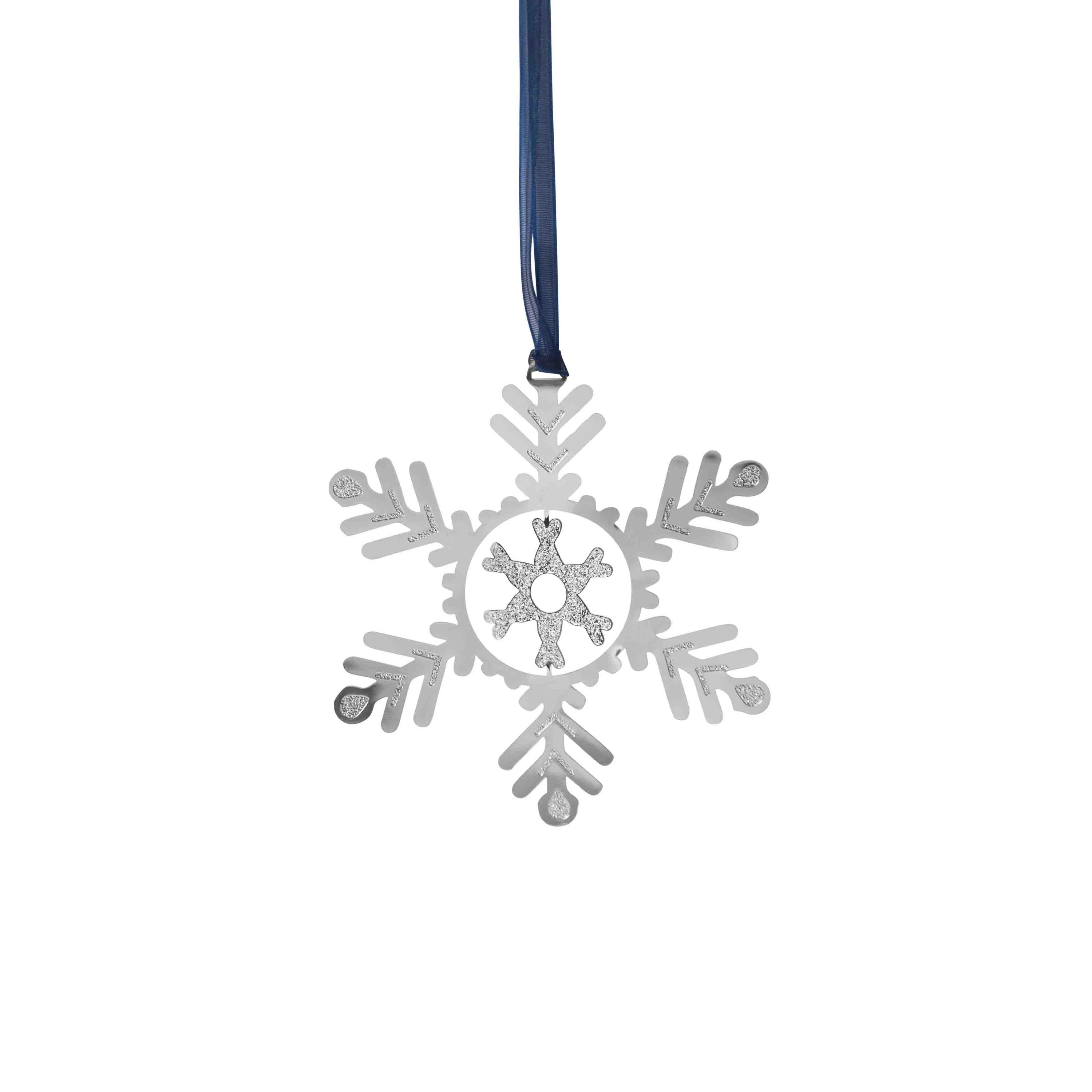 Hänge Snöfall Silverfärg