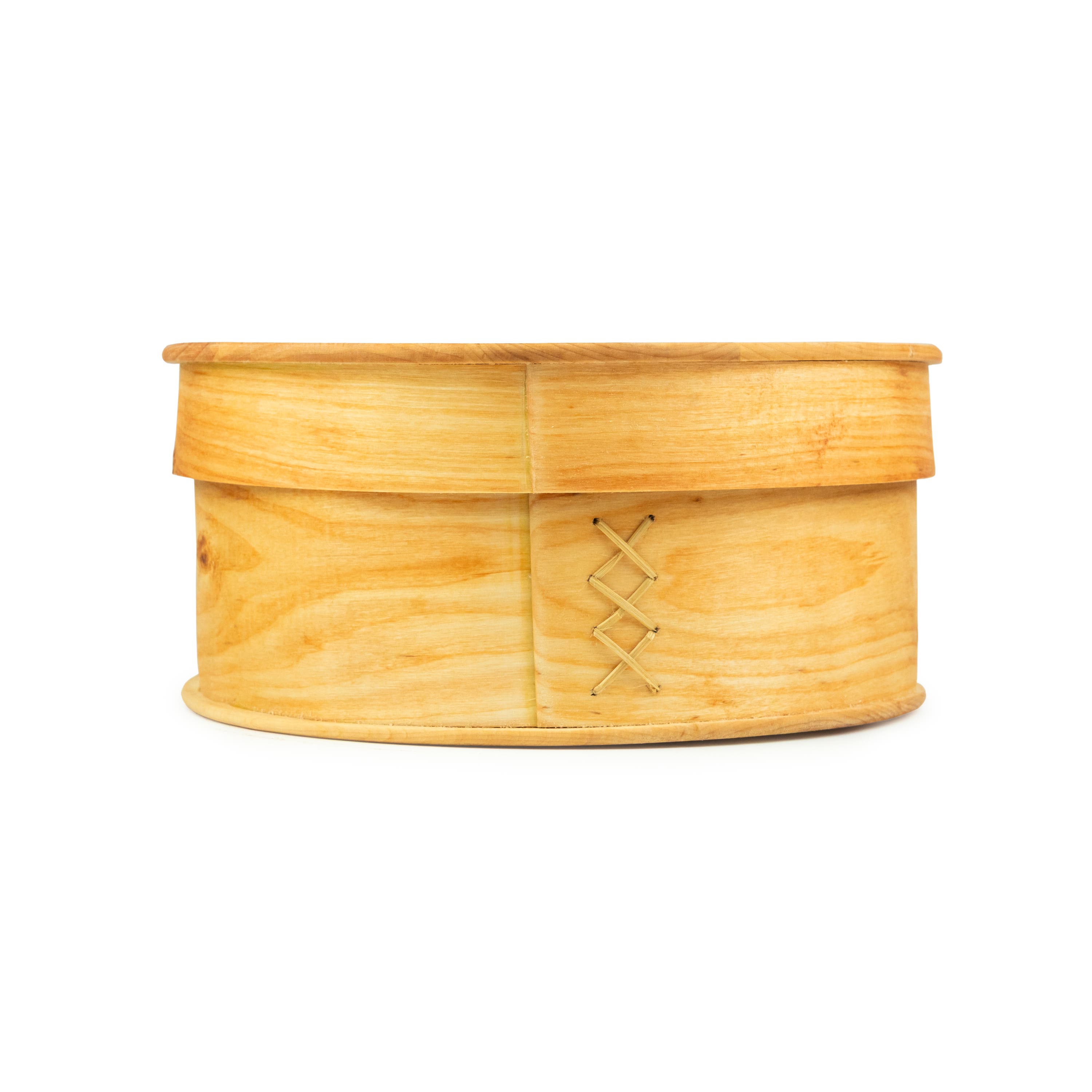 Bentwood Box with Lid in Oiled Alder, 23 cm