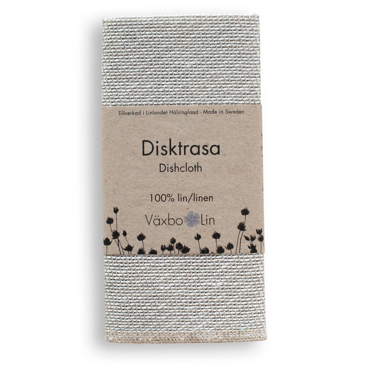 Dish Cloth Växbo Lin White