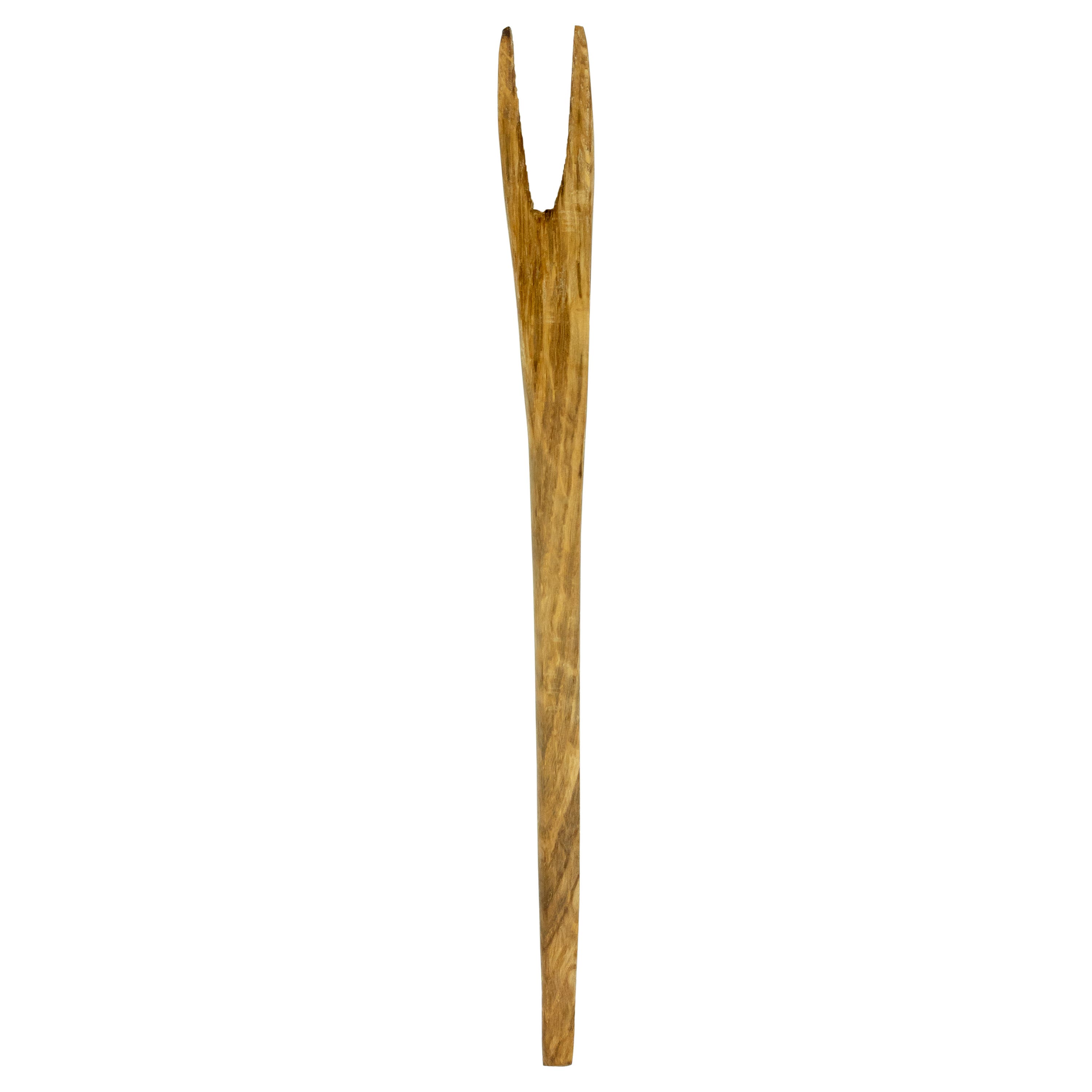 Wooden Herring Fork in Oak 19 cm