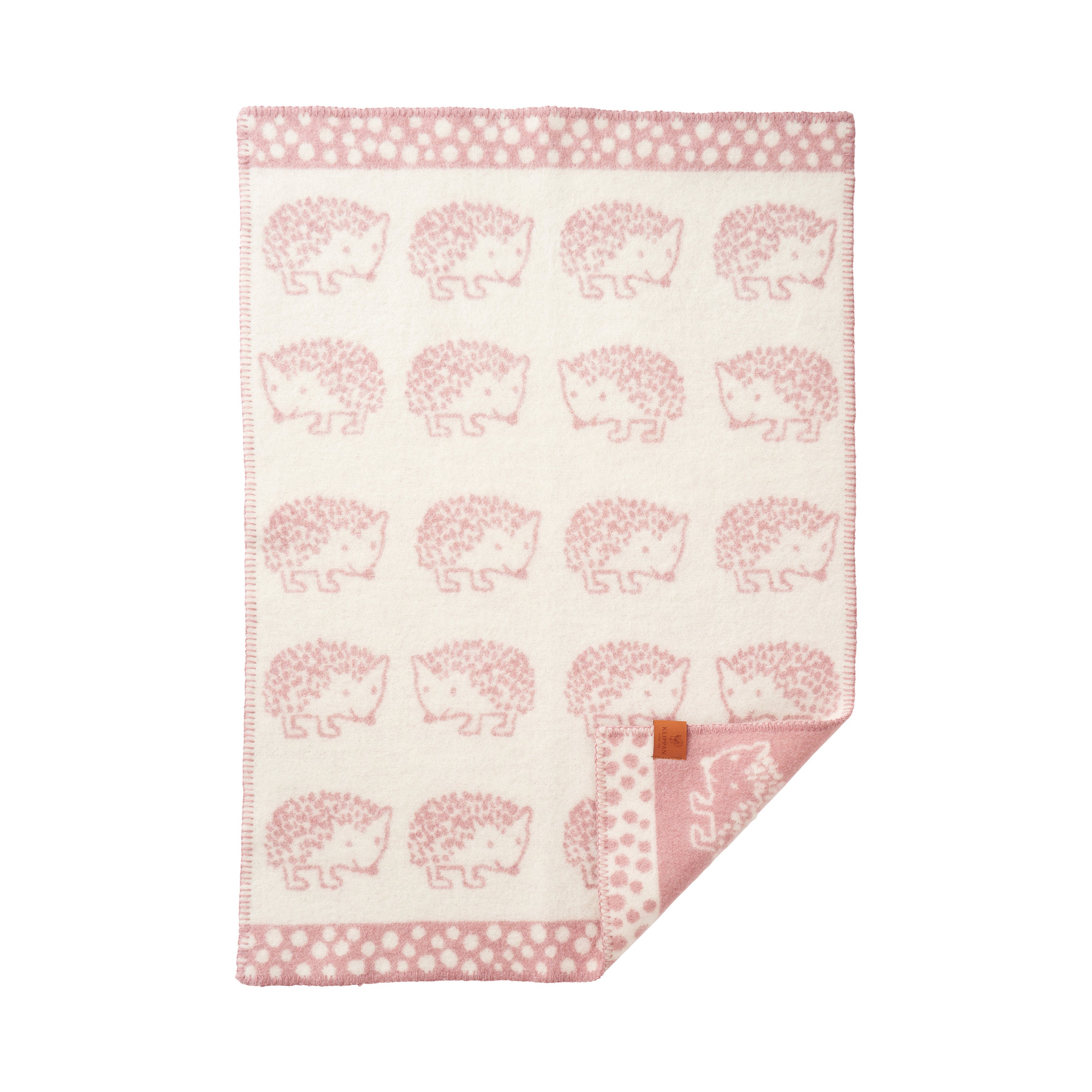 Klippan Barnpläd Igelkott Rosa