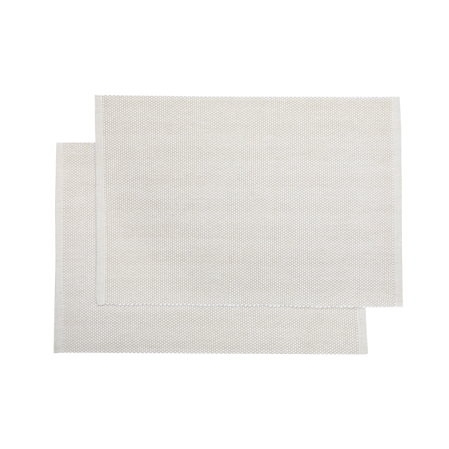 Bordstablett Kalle linne/vit 2-pack 33x45 cm
