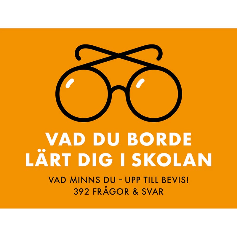 Spel Vad du borde lärt dig i skolan
