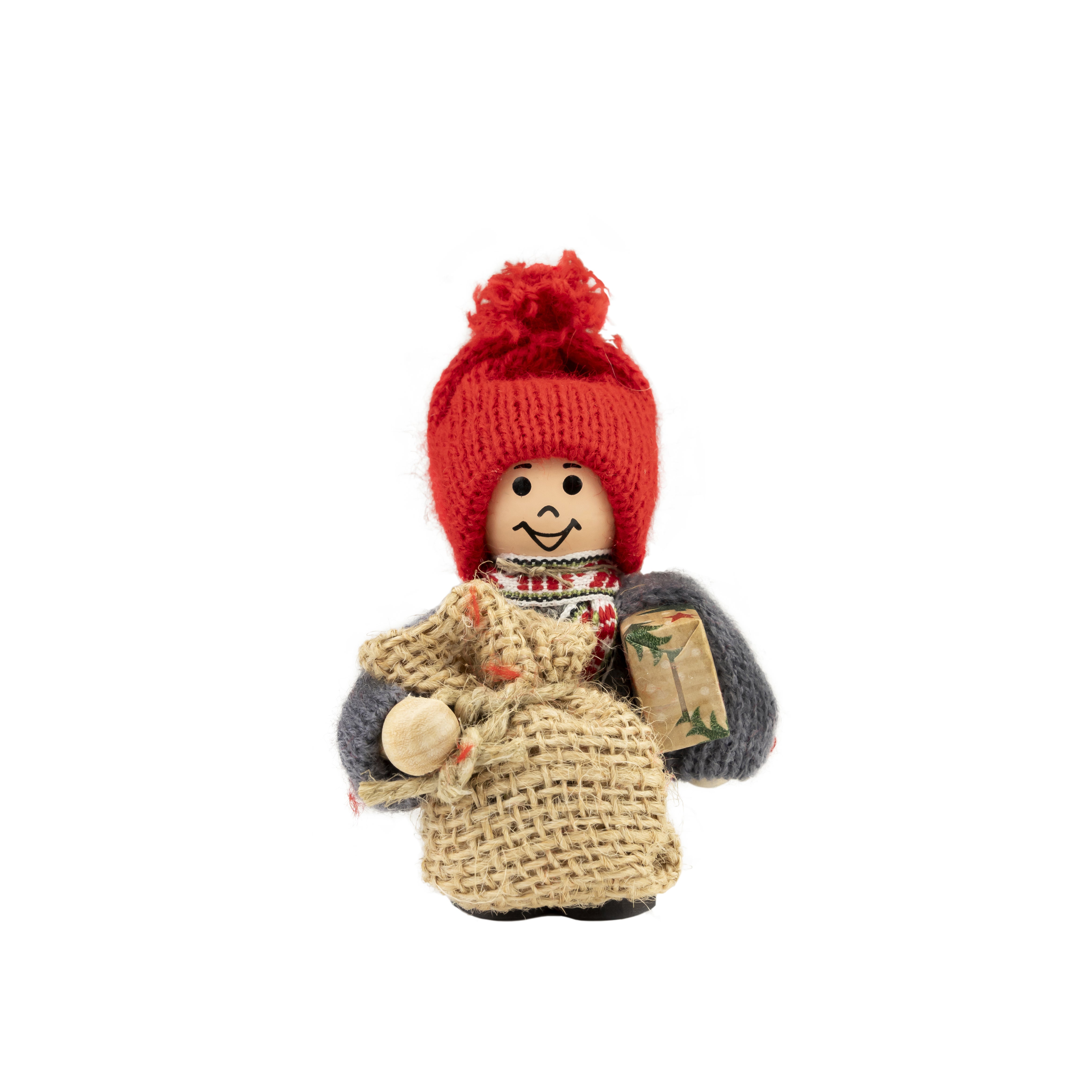 Tomte med Säck & Paket