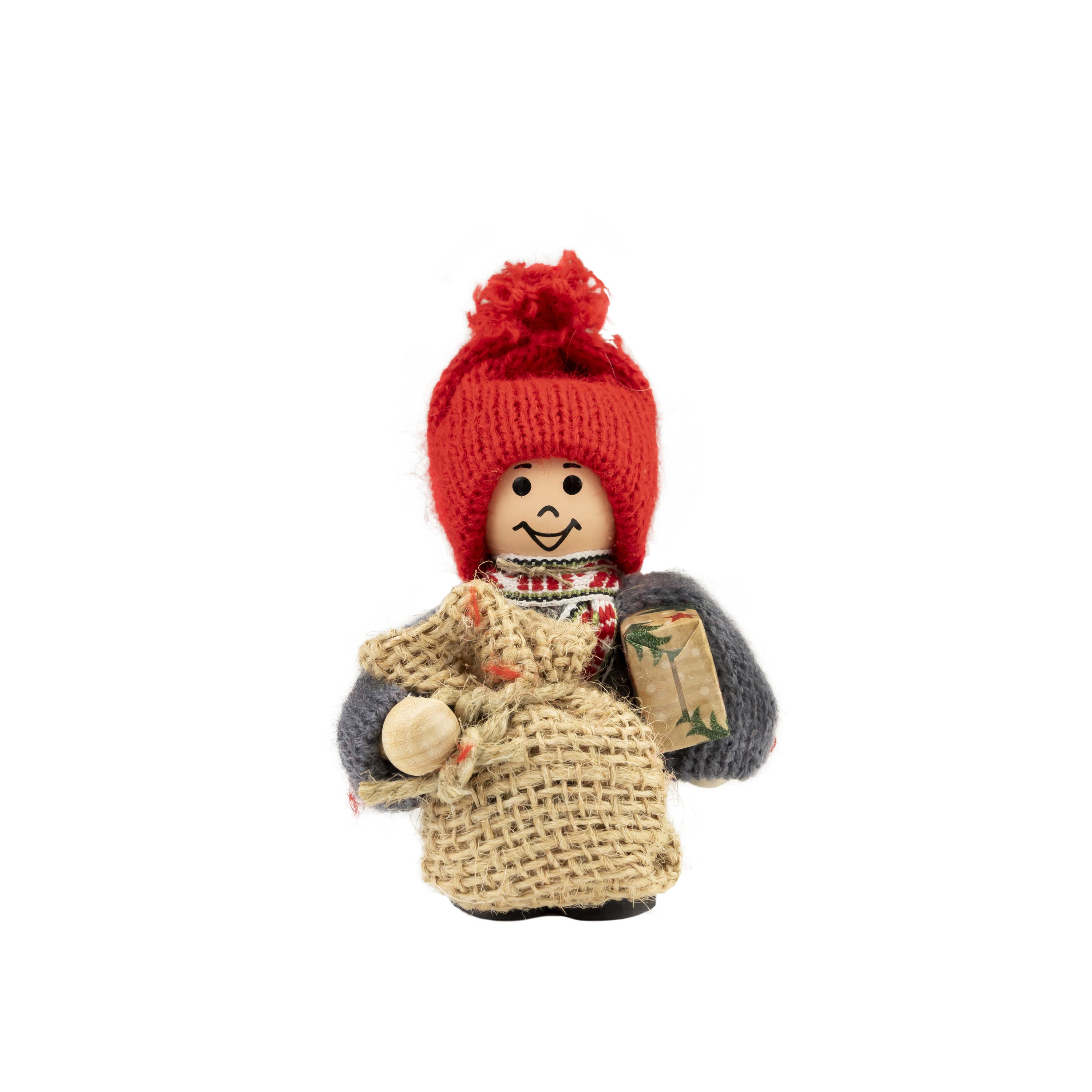 Tomte med Säck & Paket