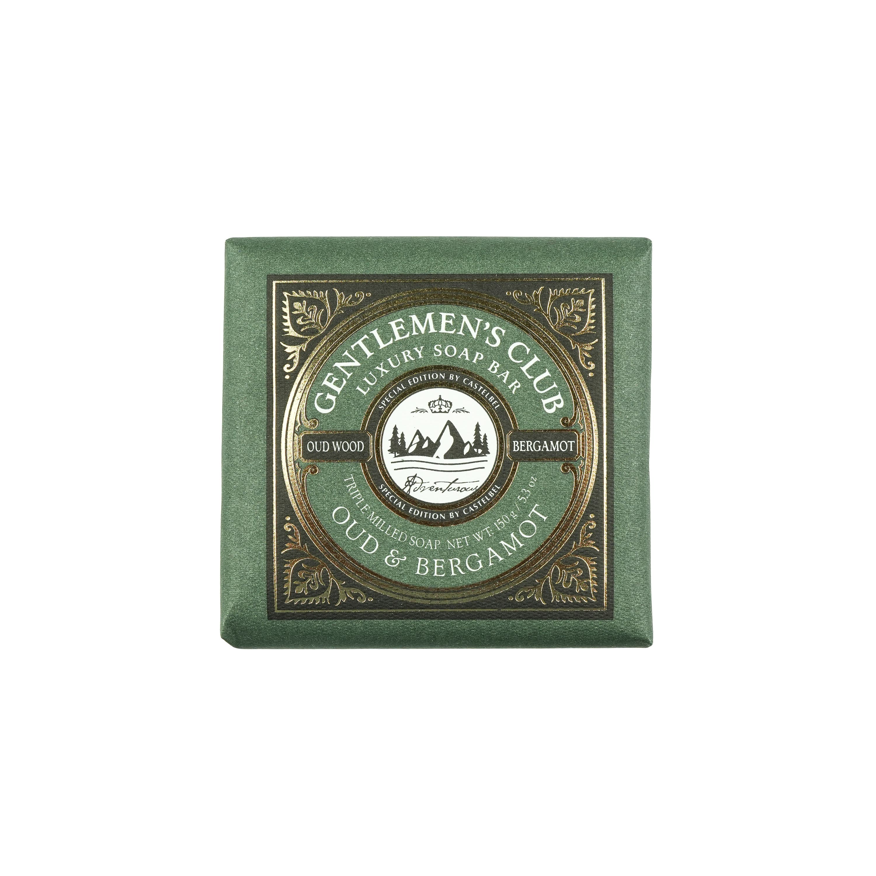 Tvål Gentlemen's Club Oud & Bergamot 150g