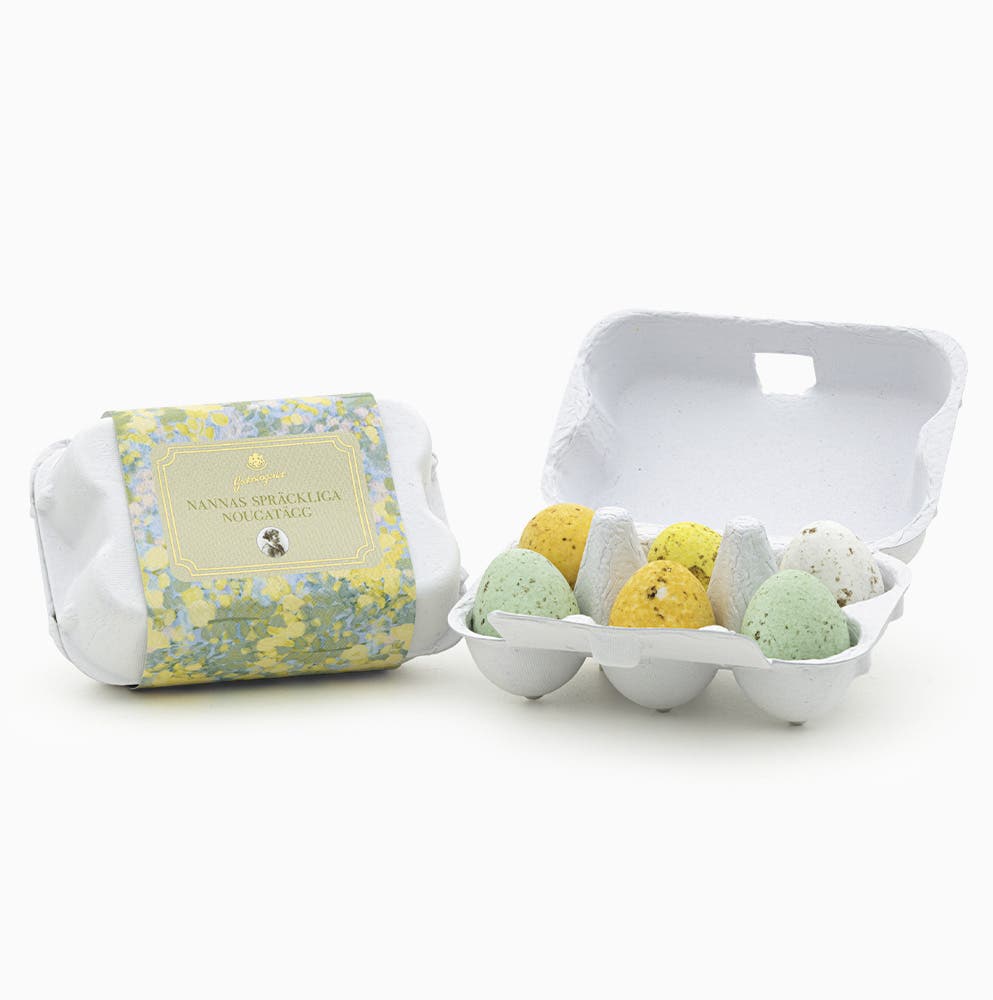 Nannas Nougatägg i Äggkartong