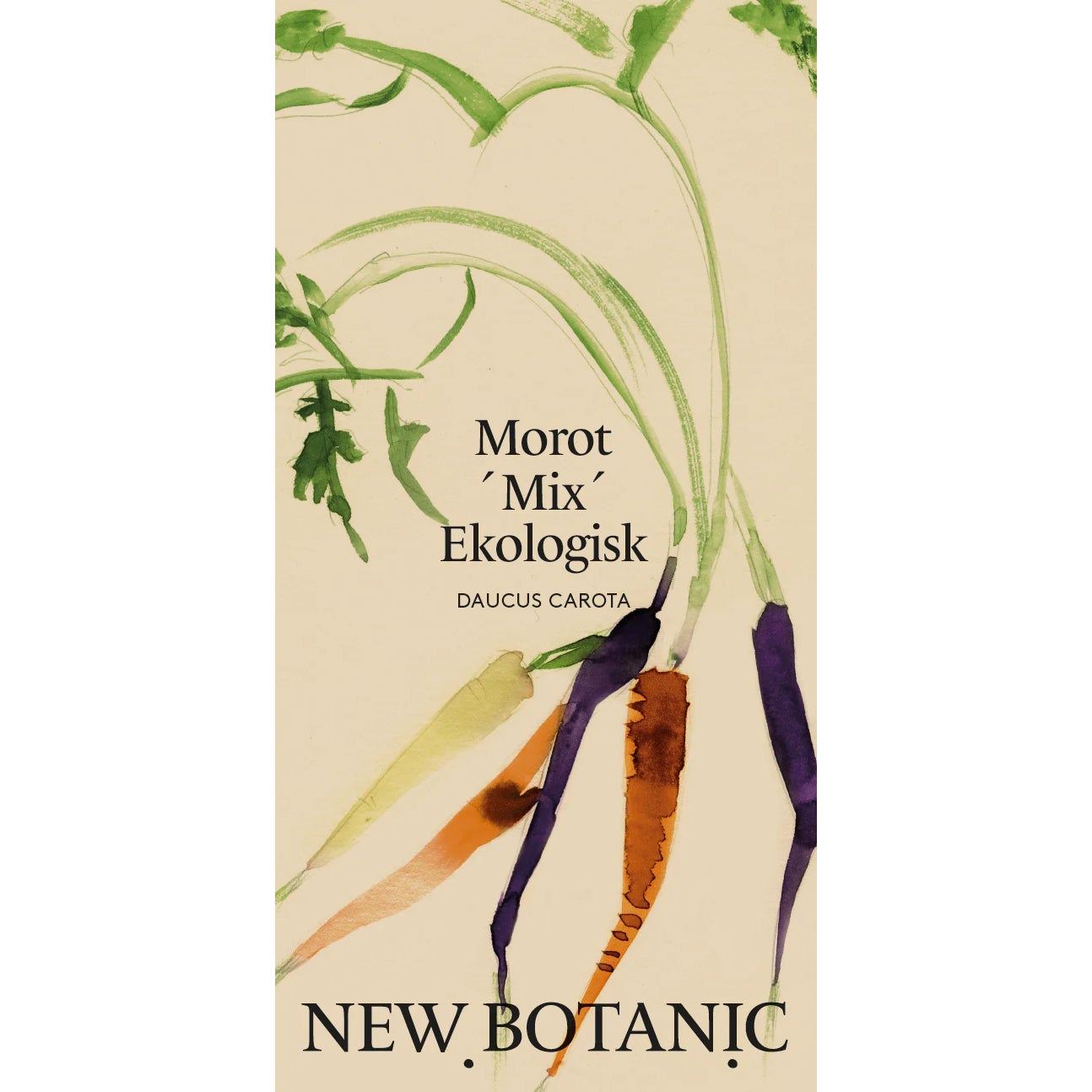 Seed Packet - Carrot 'Mix' Organic